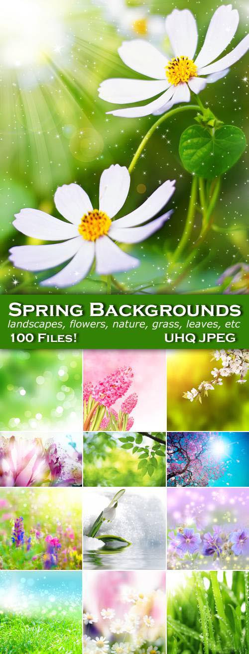 Stock Photo - Spring Nature Backgrounds
